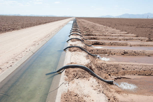 Photo 4: Irrigation system in dry region